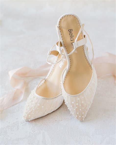 Beautiful Pearl Wedding Shoes Pearl Wedding Shoes Bride Shoes Ivory