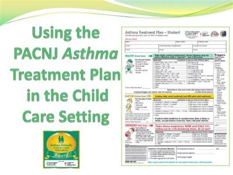 Understanding The Pacnj Asthma Treatment Plan The Pediatric