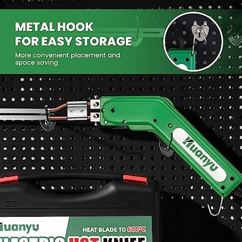 Huanyu Foam Cutter Hot Knife Electric Hot Knife Cutting Tool Styrofoam Cutter 6 Straight Foam
