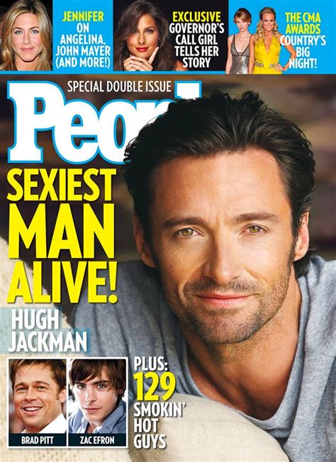 Hugh Jackman 2008 From Peoples Sexiest Man Alive Through The Years