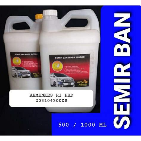 Jual Pengkilap Ban Dan Body Semir Ban Motor Mobil Kemasan 500 Ml Dan