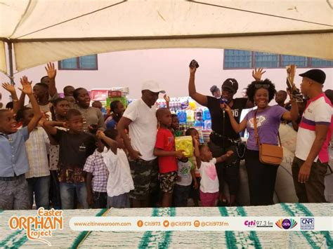 Citi Fm Listeners Donate To Three Orphanages On Easter Monday [photos]