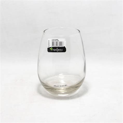 Vaso Copón Gourmet Vidrio Flint 450ml Rigolleau X 6 Unidades BAMBÚ