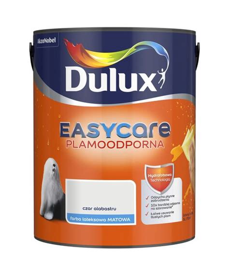 Farba Plamoodporna Dulux EasyCare Czar Alabastru 5 L Bricomarche Pl