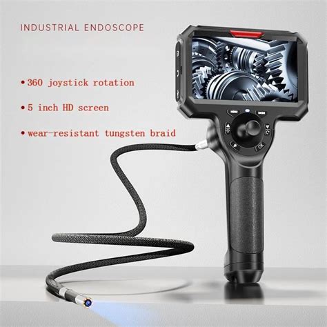 Degree Joystick Articulated Inspection Borescope With Inch Ips