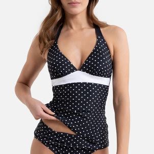 Bikini Oberteil In Corbeille Form Mit Tupfenmuster Anne Weyburn La