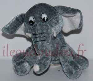 Doudou Peluche L Phant Gris Renault Scenic Marques Diverses