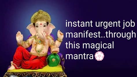 Ganesha Mantra For Success And Accomplishments Ll Siddhivinayak Mantra