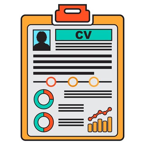 Curriculum Vitae Pour L Illustration Vectorielle Des Ressources