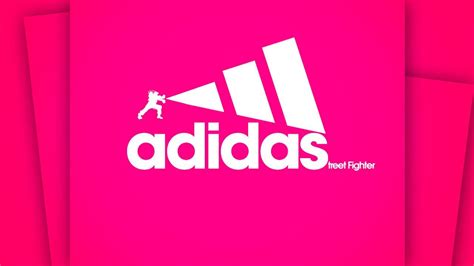 Pink Adidas Logo Wallpaper