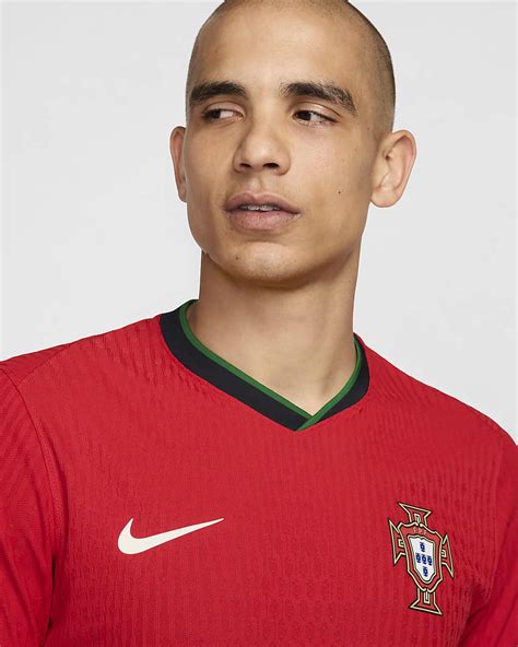 Portugal Mens Team 202425 Match Home Mens Nike Dri Fit Adv Soccer