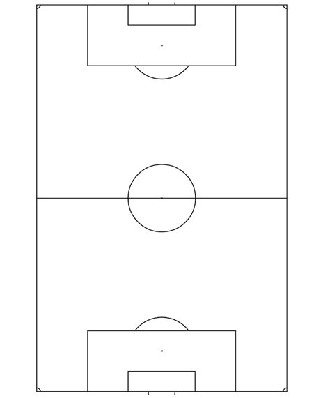 Blank Football Field Template