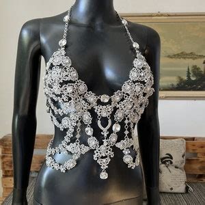 Crystal Body Necklacebody Chain Jewelrybody Necklacesexy