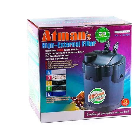 Filtro Botellon Canister Atman Uf Uv W L H A L