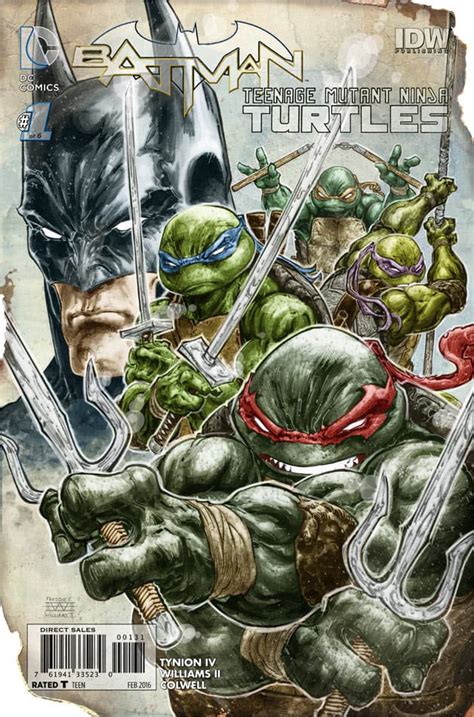 Batman Tmnt 01freddie Williams Convention Exclusive Tmnt A Collection