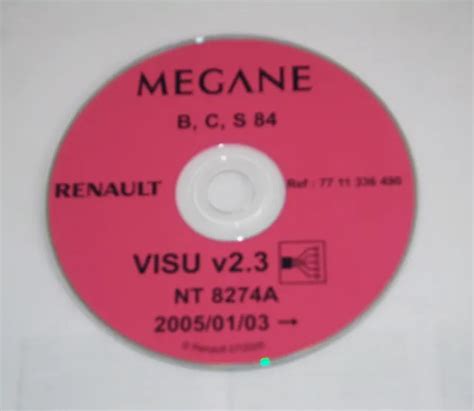 MANUEL D ATELIER ÉLECTRIQUE Schémas de Câblage Sur CD Renault Megane