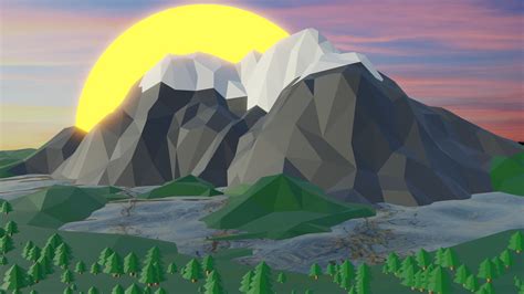 I made a Low-Poly Landscape! - Creations Feedback - Developer Forum | Roblox