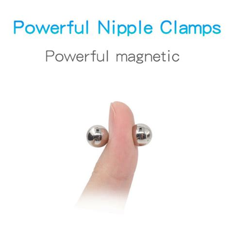 Powerful Magnetic Orbs Nipple Clamps Clitoris BDSM Bondage Adult Games Sex Toys EBay