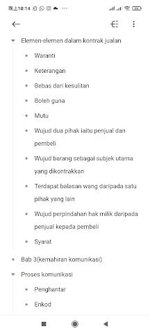 Fakta Khusus Pengajian Perniagaan Sem Bab Dan