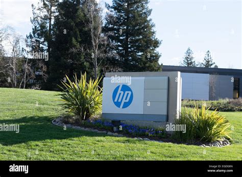 Hewlett Packard Hp Headquarters Stock Photo Alamy