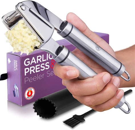 5 Best Garlic Press Reviews The Quick And Easy Way To Mince Garlic