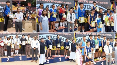 Winners Of Inter School Inter House Athletic Competition And Best