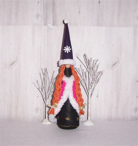 Anna Gnomes Frozen Gnomes Disney Gnomes Winter Gnomes Etsy