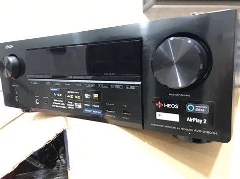 Denon Avr X1600h 72ch 4k Ultra Hd Receiver Amplifier Audio