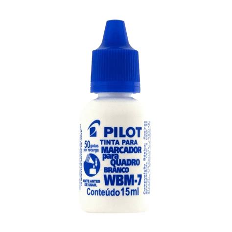 Refil Quadro Branco 15ml Azul Wbm 7 Pilot Livraria Barão