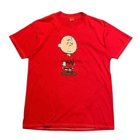 90s Usa製 Peanuts Charlie Brown T Shirt M ピーナッツ チャーリーブラウン キャラクター T