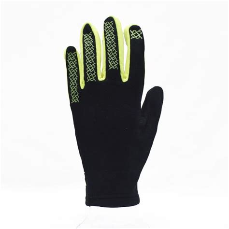 Luva Hupi Running Preto Amarelo Luva Esportiva Magazine Luiza