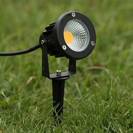 W Cob Warm White Led Outdoor Garden Light Ground Spike And Wall