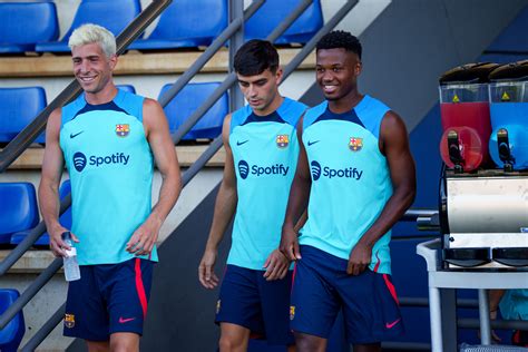 Fc Barcelona Presents New 202223 Training Kits