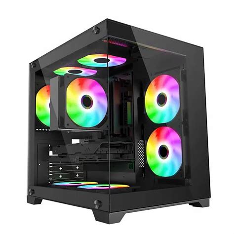 PC Gamer Ryzen 5 4600G SSD 512 GB 16 GB RAM RX 580 8GB Gabinete