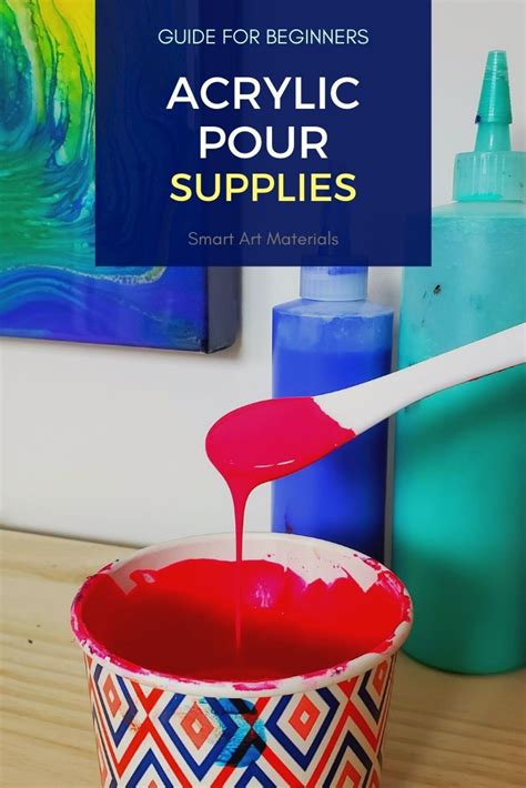 Supplies For Acrylic Pouring Complete Guide With Tips And