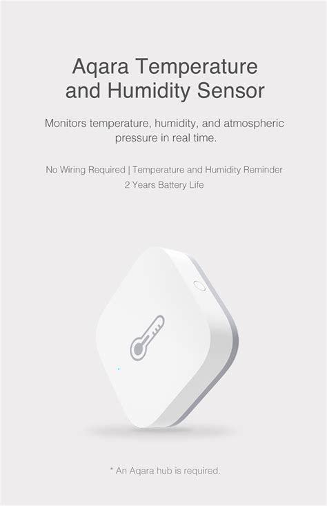 Temperature Sensor & Humidity Sensor | Aqara