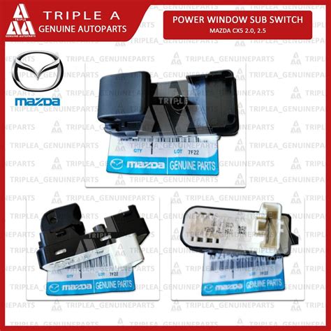 MAZDA CX5 POWER WINDOW SUB SWITCH PASSENGER SWITCH SINGLE Lazada