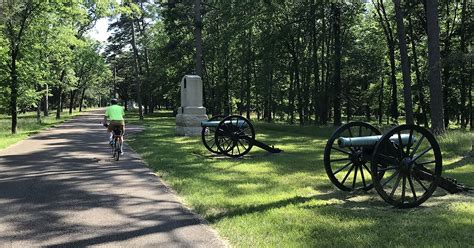 Bicycling Chickamauga Battlefield Civil War Cycling