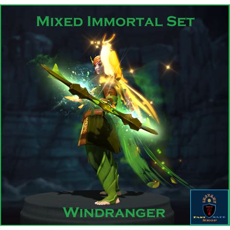 Dota Windranger Mixed Immortal Set Shopee Malaysia