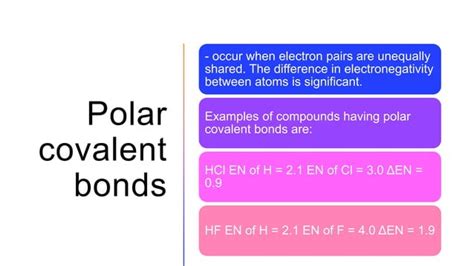 Polarity Of Molecules Pptx