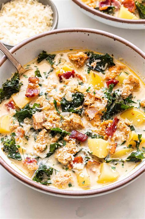 Sausage Potato And Kale Soup Zuppa Toscana Recipe Runner