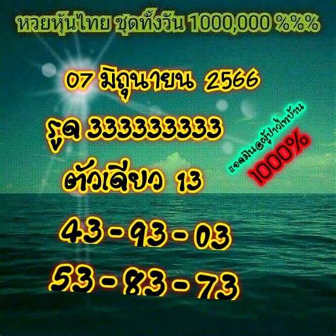 หวยหุ้นวันนี้ 7666 วิเคราะห์หุ้นเด่น หุ้นไทยช่อง 9 ตัวเดียวแม่นๆ