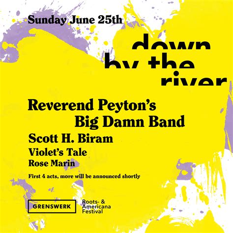 Down By The River 2023 The Reverend Peyton S Big Damn Band Scott H