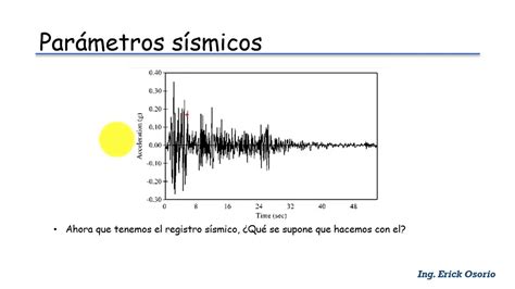 Ingeniería Sismorresistente Parámetros Sísmicos Espectros de