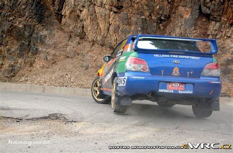 Zounis Ioannis Intzoglou Nikos Subaru Impreza STi N12 Rally