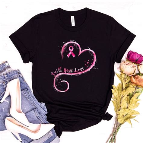 Breast Cancer Awareness Shirt For Breast Cancer Survivor Etsy