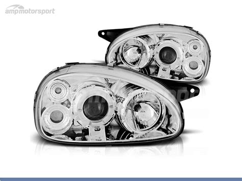 Faros Delanteros Ojos De Angel Para Opel Corsa B Motorsport