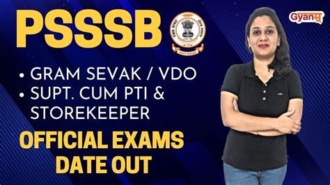 PSSSB Gram Sevak VDO Recruitment 2022 Supt PTI Storekeeper