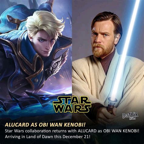 Alucard Dapatkan Skin Obi Wan Kenobi Star Wars X Mobile Legends