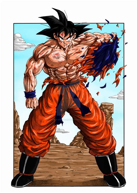 Son Goku - Everything i Got - COLORED - by Darko-simple-ART on ...